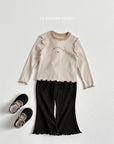 Little Foxx – Gold Span Flare Pants