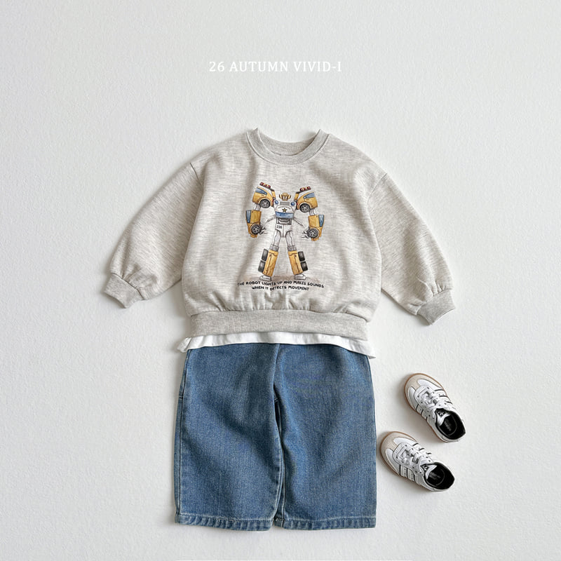 Little Foxx – Vintage Robot Sweatshirt