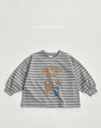 Little Foxx – Stripe Cartoon Single Tee