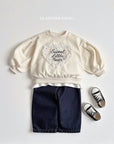 Little Foxx – Heart Lace Puff Sweatshirt