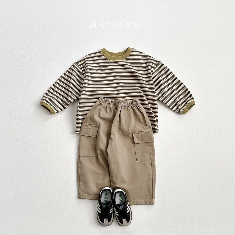 Little Foxx – Colorblock Multi Stripe Tee