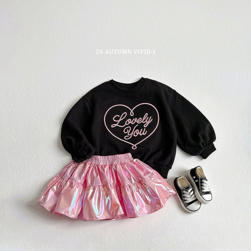 Little Foxx – Popcorn Glossy Flare Skirt