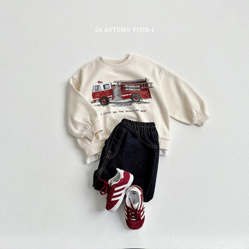 Little Foxx – Retro Car Sweatshirt