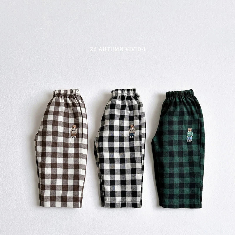 Little Foxx – BB Check Pants