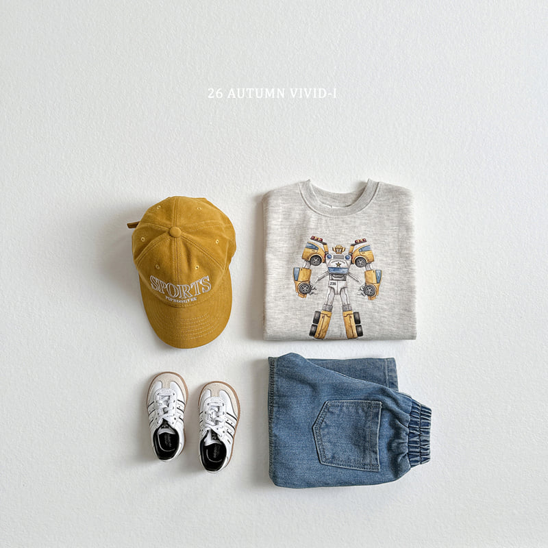 Little Foxx – Vintage Robot Sweatshirt
