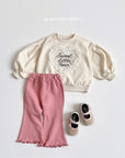 Little Foxx – Heart Lace Puff Sweatshirt