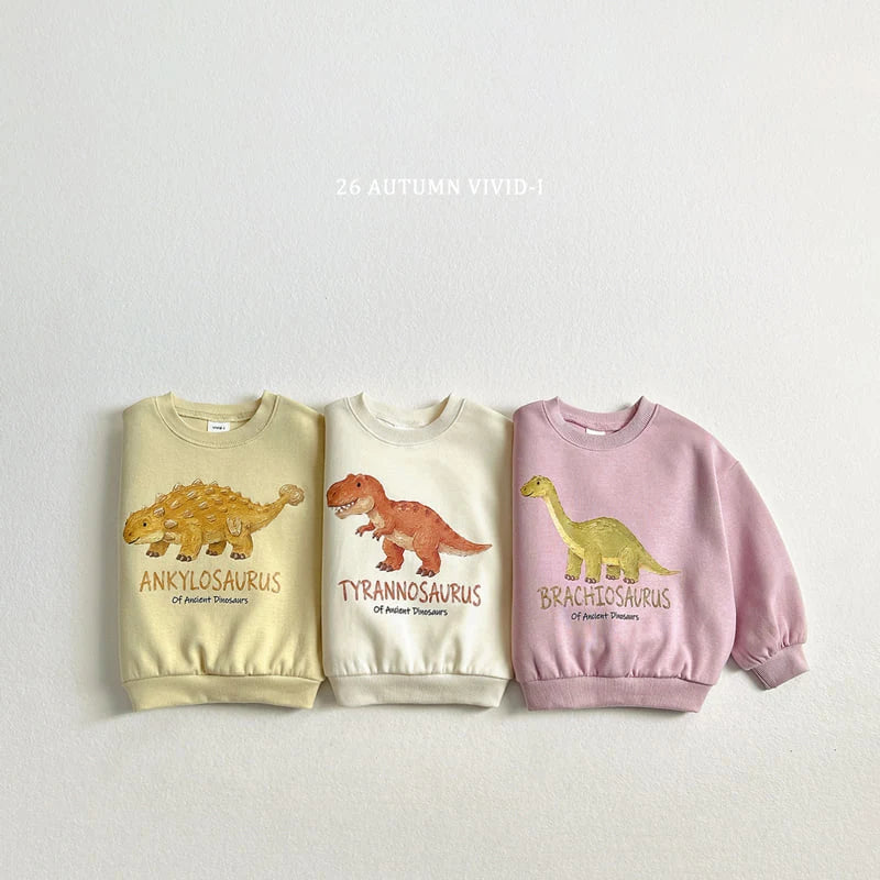 Little Foxx – Painting Dino Sweatshirt