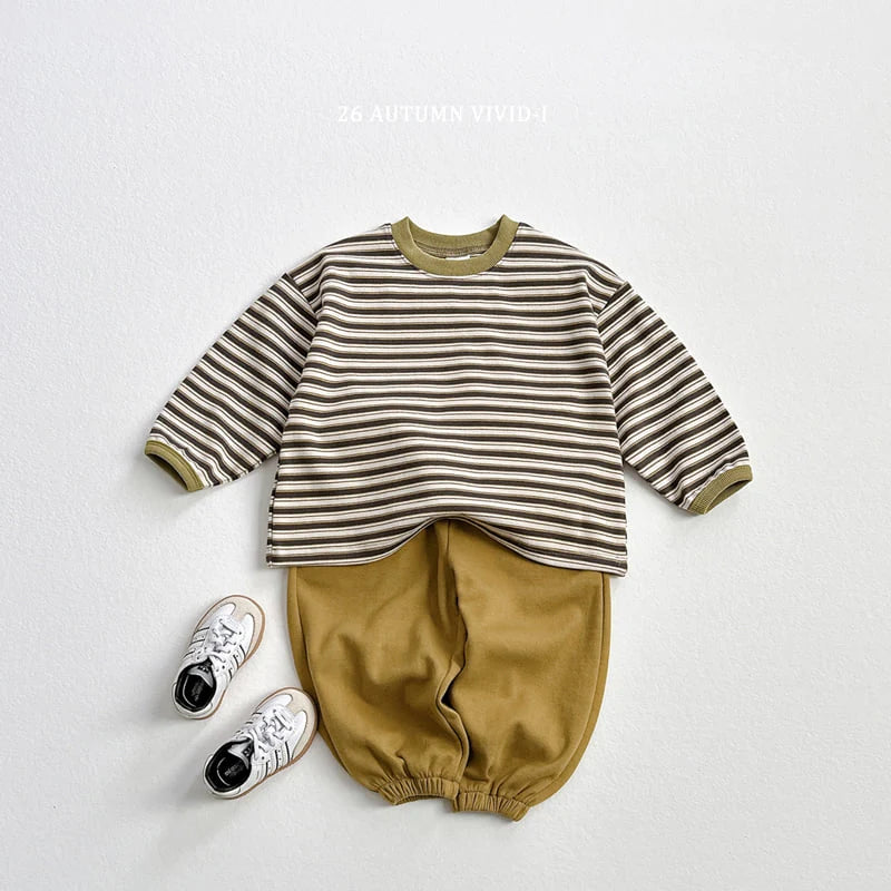 Little Foxx – Colorblock Multi Stripe Tee