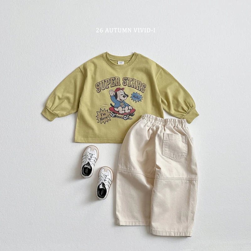 Little Foxx – Cut-Line Denim Pants