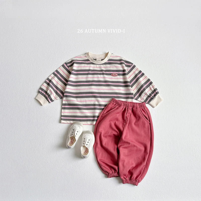 Little Foxx – Butter Stripe Tee