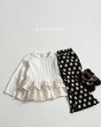 Little Foxx – Eyelet Frill Tee