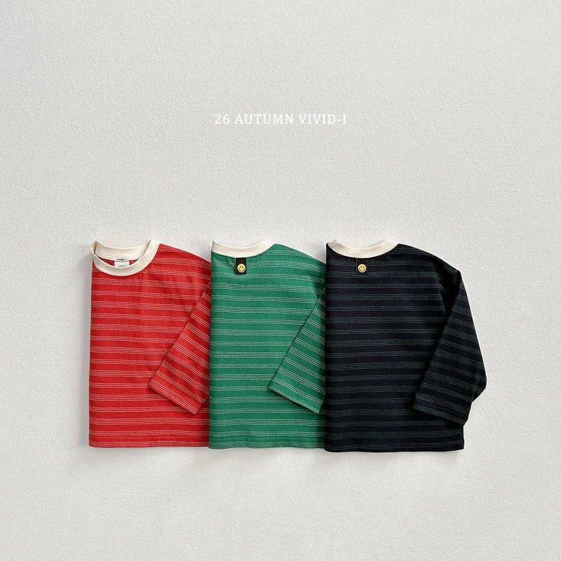 Little Foxx – Stripe Smaile Label Tee