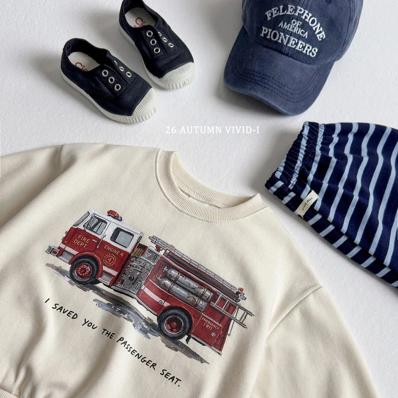 Little Foxx – Retro Car Sweatshirt