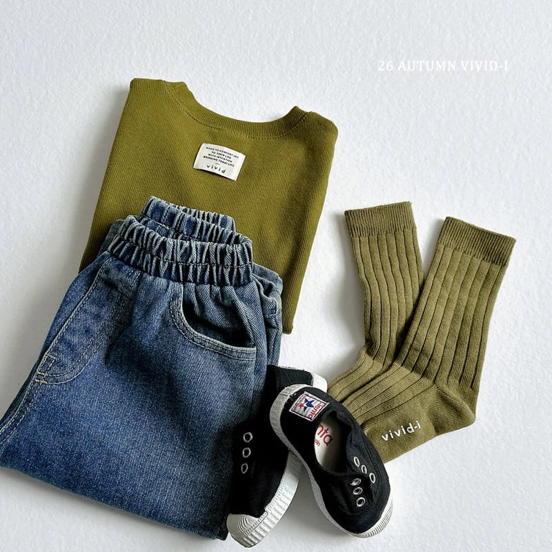 Little Foxx – Label Ribbed Tee