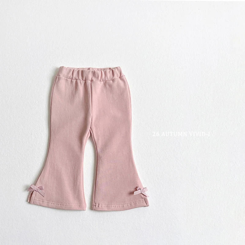 Little Foxx – Ribbon Spandex Flare Pants
