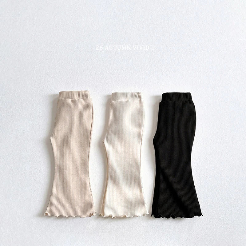 Little Foxx – Gold Span Flare Pants