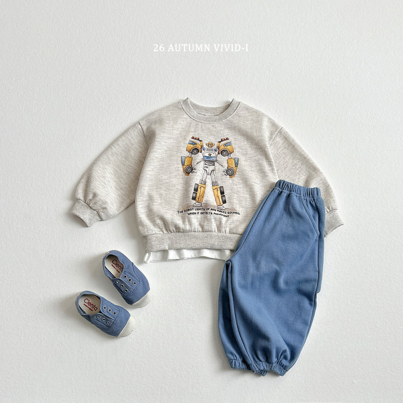 Little Foxx – Vintage Robot Sweatshirt