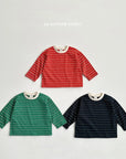 Little Foxx – Stripe Smaile Label Tee