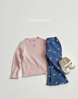 Little Foxx – Heart Eyelet Tee