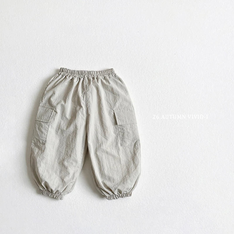 Little Foxx – Cargo Parachute Jogger Pants