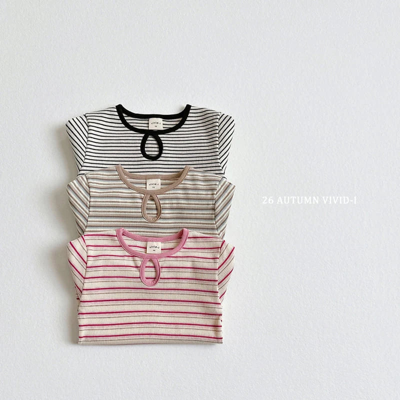 Little Foxx – Stripe Hole Tee