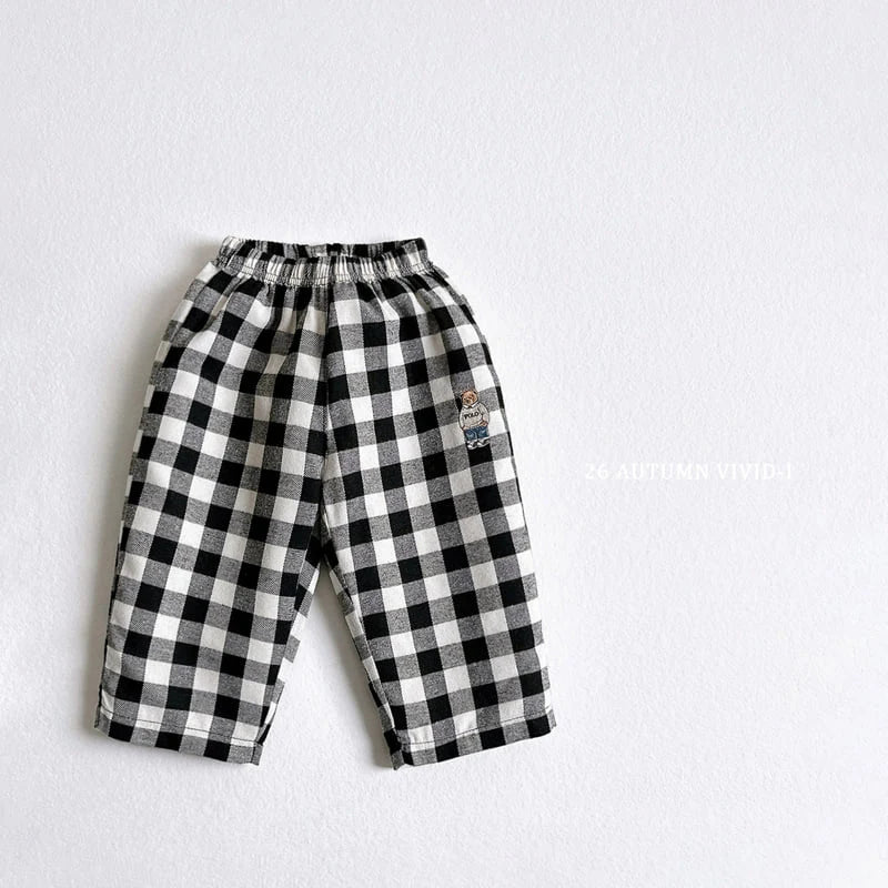 Little Foxx – BB Check Pants