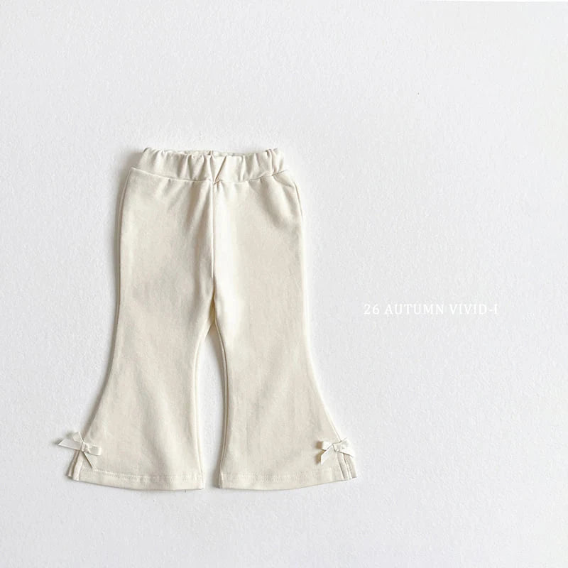 Little Foxx – Ribbon Spandex Flare Pants