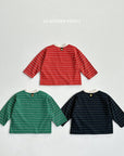 Little Foxx – Stripe Smaile Label Tee