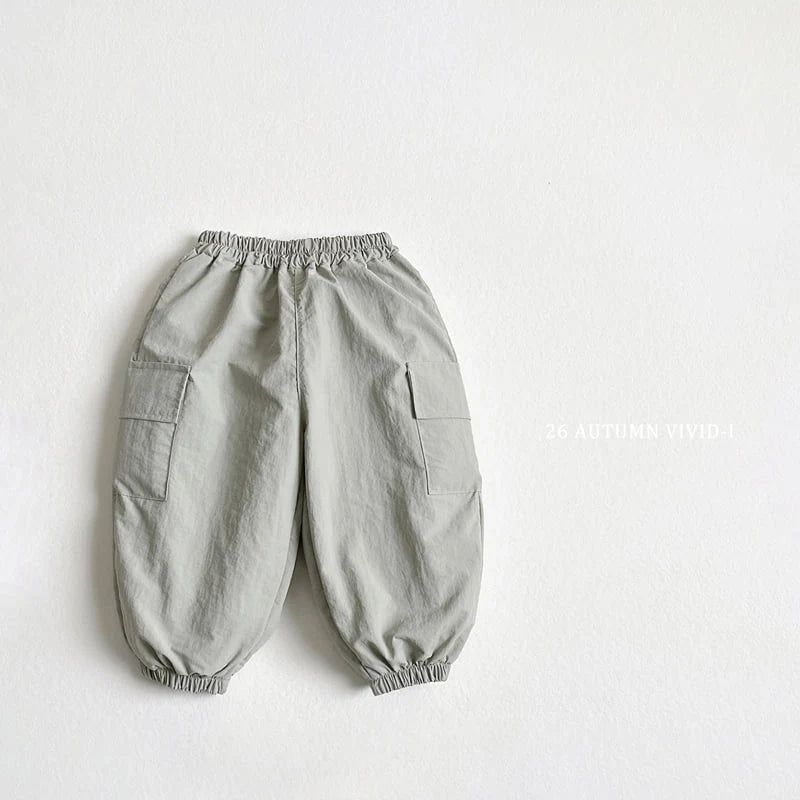 Little Foxx – Cargo Parachute Jogger Pants