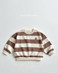 Little Foxx – Big Stripe Bear Sweatshirt
