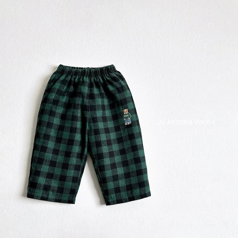 Little Foxx – BB Check Pants