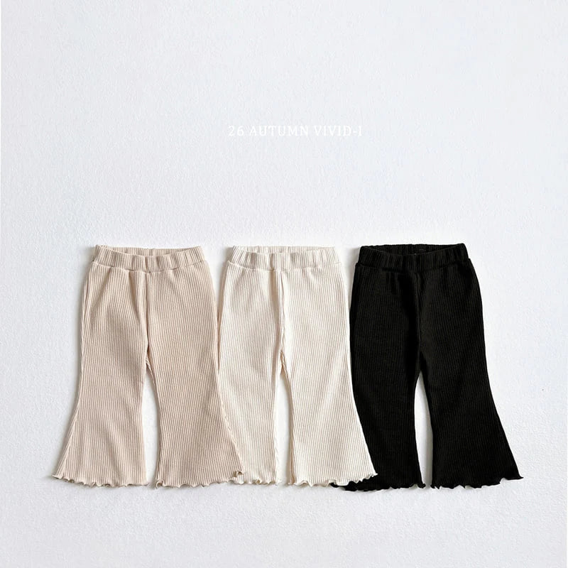 Little Foxx – Gold Span Flare Pants