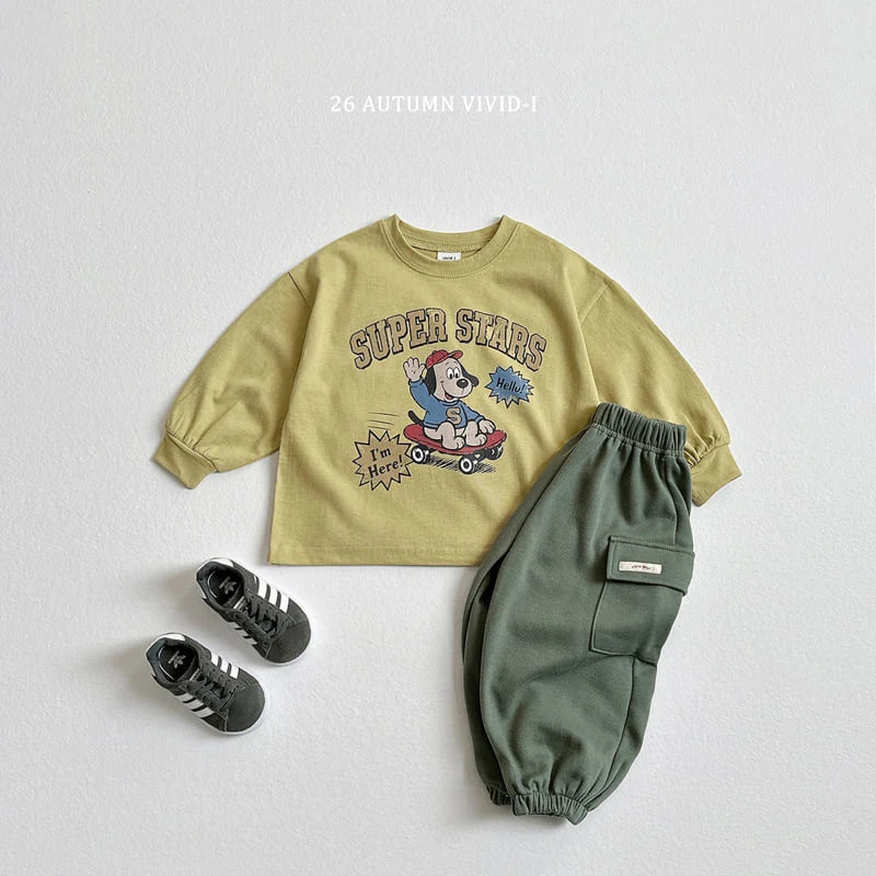 Little Foxx – Label Cargo Jogger Pants