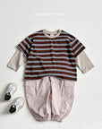 Little Foxx – Multi Stripe Layered Tee