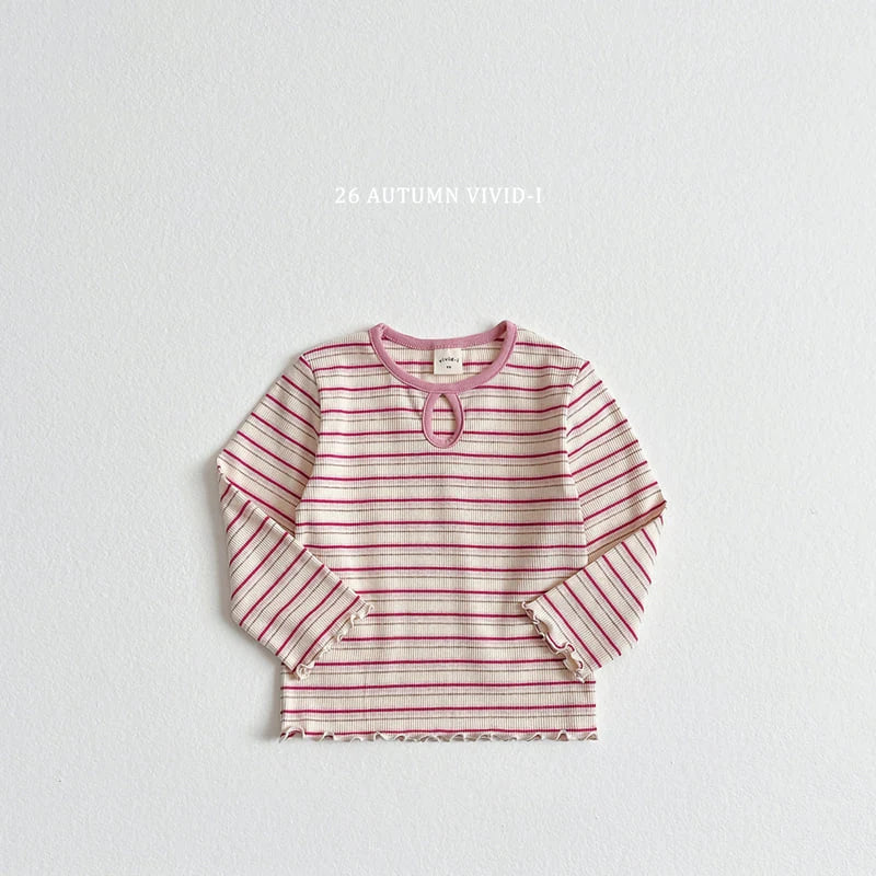 Little Foxx – Stripe Hole Tee