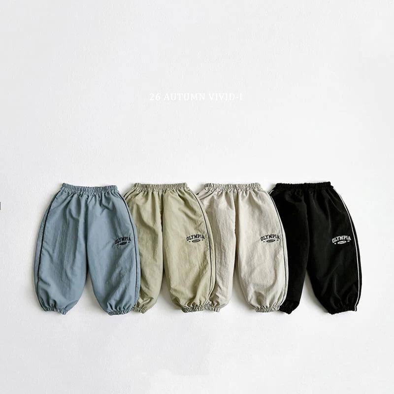 Little Foxx – Olympia Crinkle Jogger Pants