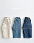 Little Foxx – Cut-Line Denim Pants