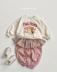 Little Foxx – Check Frill Jogger Pants