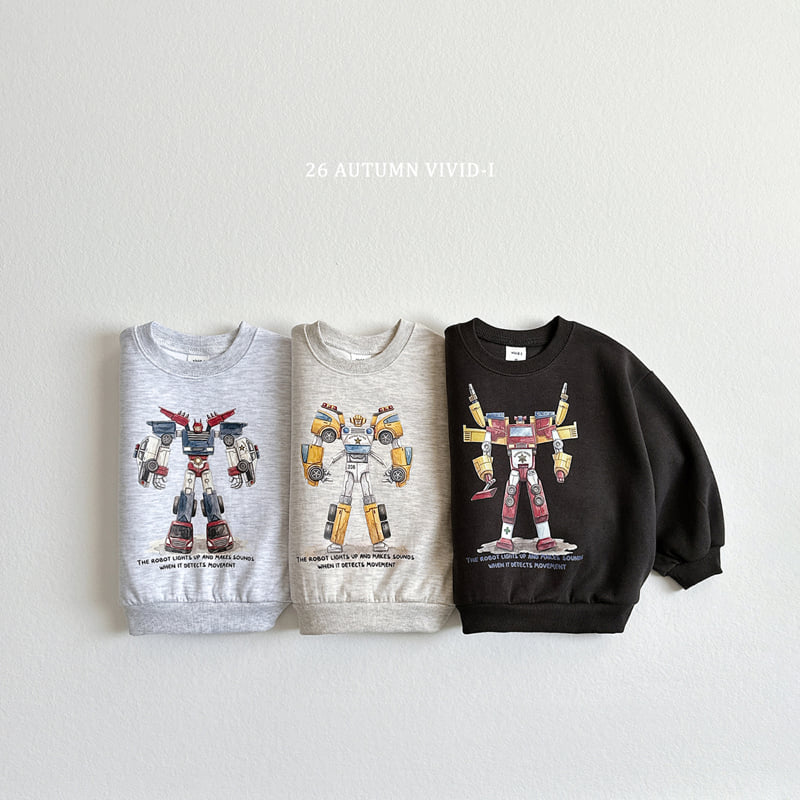 Little Foxx – Vintage Robot Sweatshirt