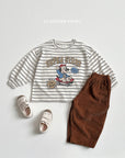 Little Foxx – Stripe Cartoon Single Tee