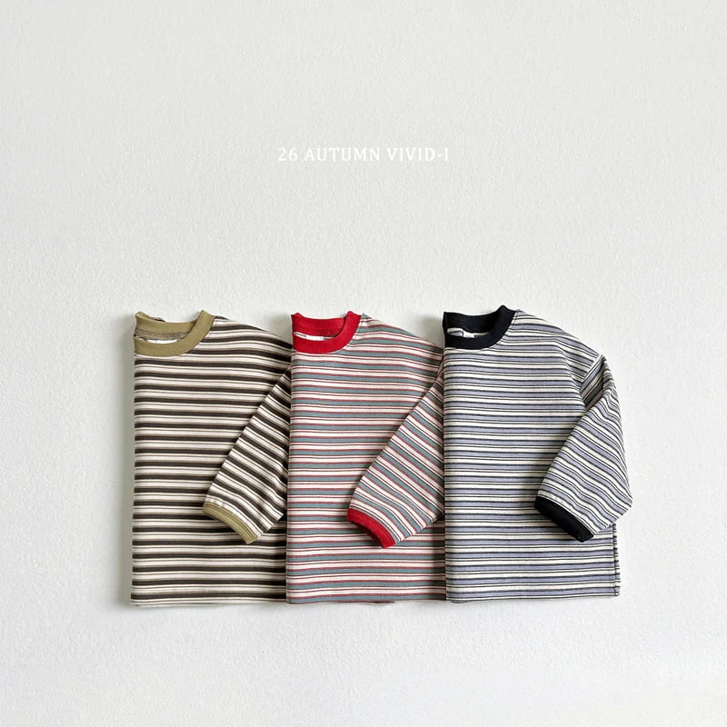 Little Foxx – Colorblock Multi Stripe Tee