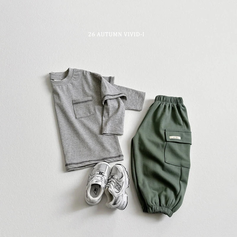 Little Foxx – Label Cargo Jogger Pants