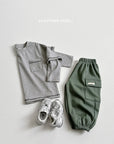 Little Foxx – Label Cargo Jogger Pants