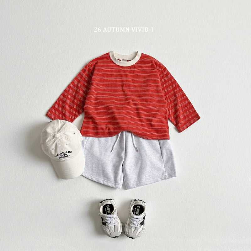 Little Foxx – Stripe Smaile Label Tee