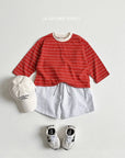 Little Foxx – Stripe Smaile Label Tee