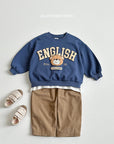 Little Foxx – Embossed English Bear Sweatshirt
