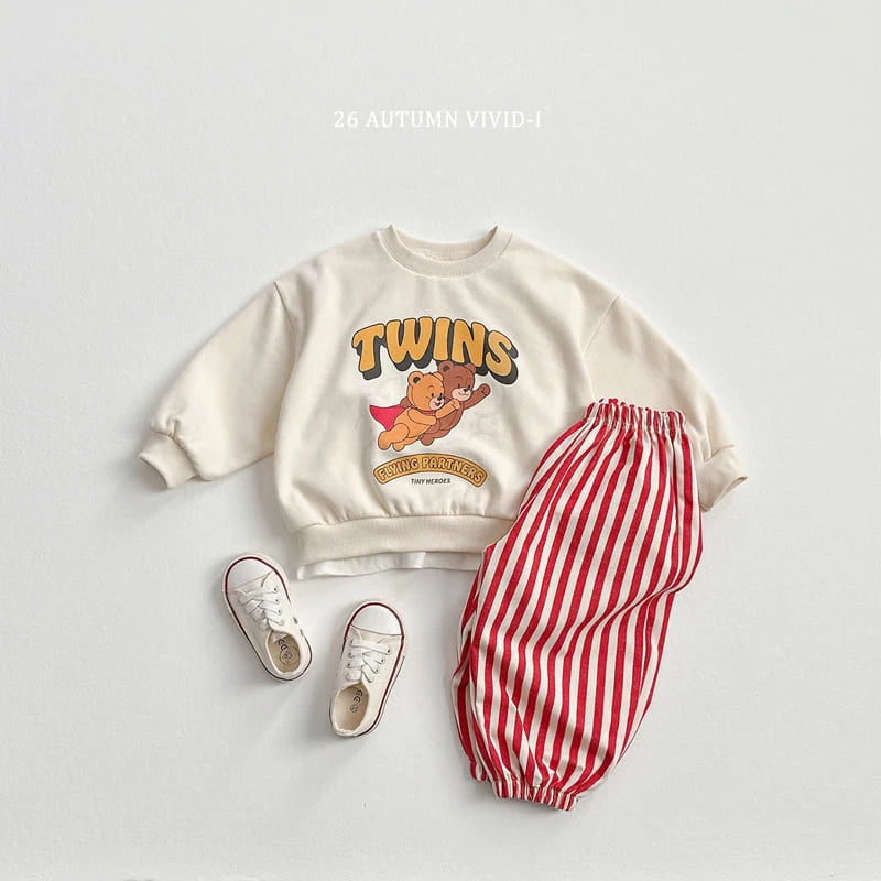 Little Foxx – Vertical Stripe Jogger