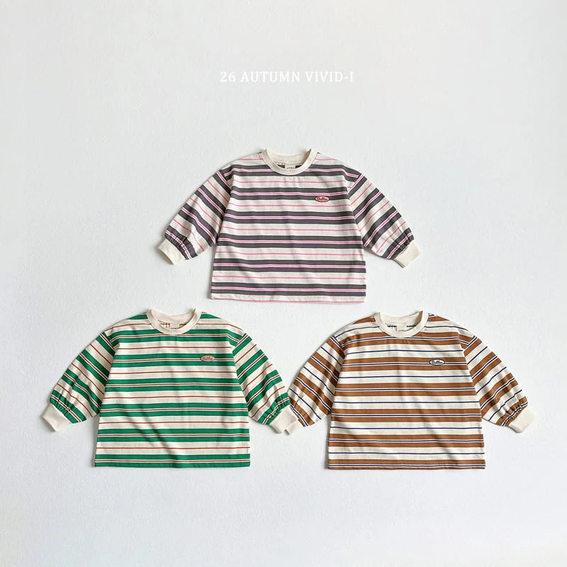 Little Foxx – Butter Stripe Tee