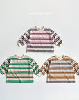 Little Foxx – Butter Stripe Tee