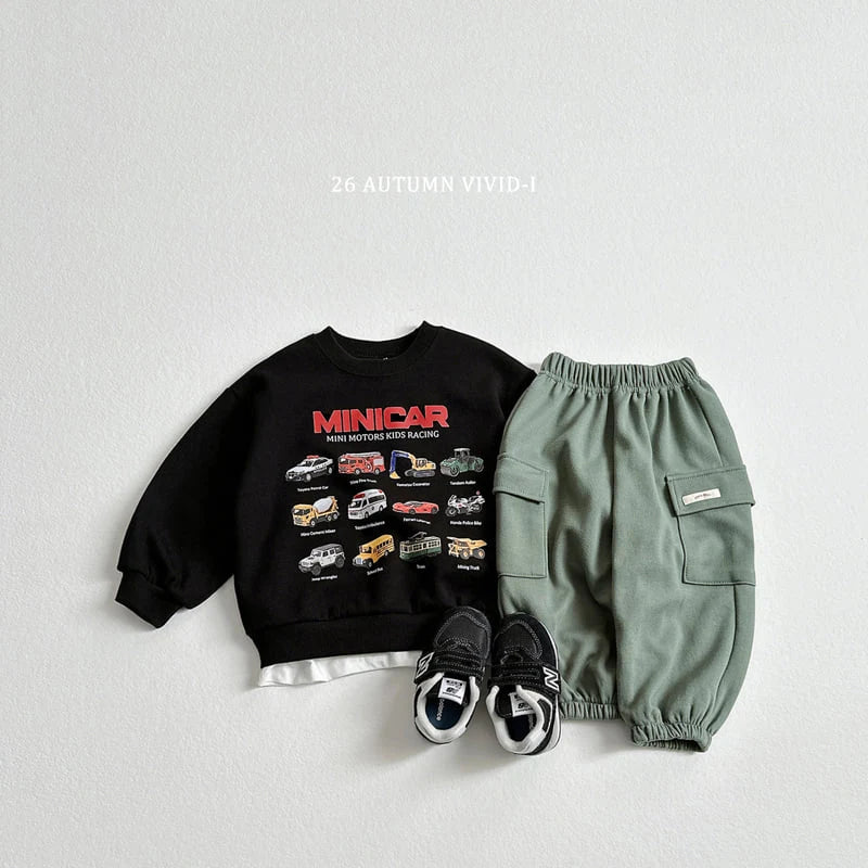 Little Foxx – Label Cargo Jogger Pants